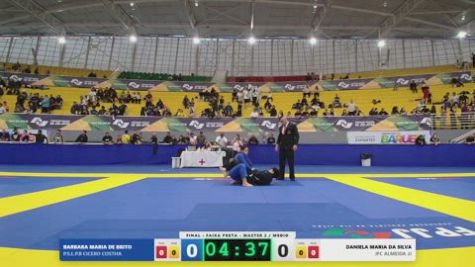 DANIELA MARIA DA SILV vs BARBARA MARIA DE BRITO 2026 FPJJ Circuito Paulista GI Etapa 3
