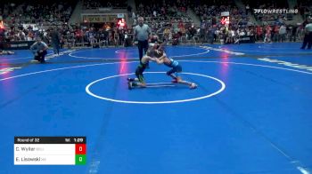 58 lbs Prelims - Cole Wyller, Bolingbrook Jr Raiders vs Evan Lisowski, M2