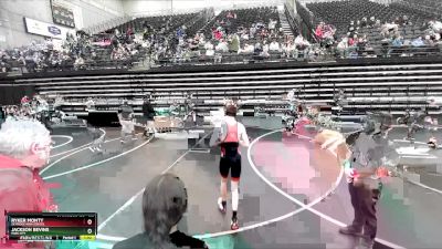 135 lbs Champ. Round 2 - Jackson Bevins, Park City vs Ryker Monty, Skyridge High School