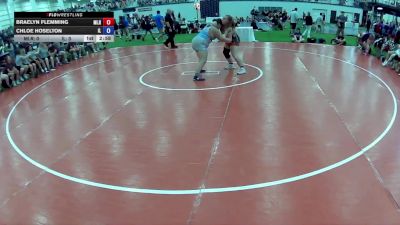 235 lbs Braelyn Flemming, Michigan Red vs Chloe Hoselton, Illinois