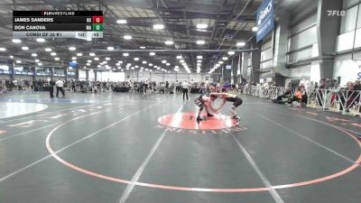 170 lbs Consi Of 32 #1 - James Sanders, NC vs Don Canova, MA