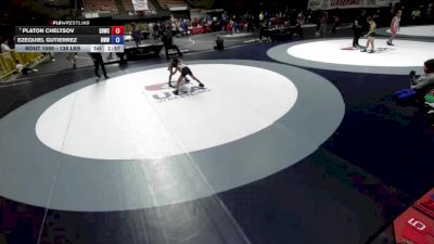 67 lbs 5th Place Match - Platon Cheltsov, Savage House Wrestling Club vs Ezequiel Gutierrez, Red Wave Wrestling