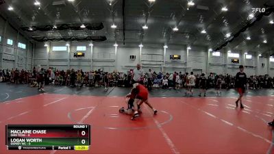 98 lbs Round 1 (4 Team) - MacLaine Chase, Ohio Titan vs Logan Worth, Osprey WC