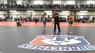 120Orange lbs Rr Rnd 3 - Gianna Roglieri, Glens Falls vs Olivia Sandoval, Copiague