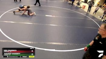 130 lbs Finals (2 Team) - Ben Gingerich, Wayzata vs Mathew Haggerty, Rogers