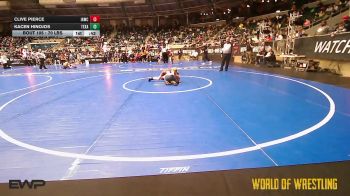 70 lbs Quarterfinal - Clive Pierce, Immortal Athletics WC vs Kacen Hinojos, Texas Elite