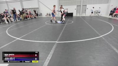 175 lbs Placement Matches (8 Team) - Ben Smith, Utah vs Josh Kelly, Virginia Blue