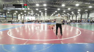 80 lbs Rr Rnd 2 - Talan Berube, Smittys Barn - MS vs Trey Sanderson, The Fort Hammers - MS
