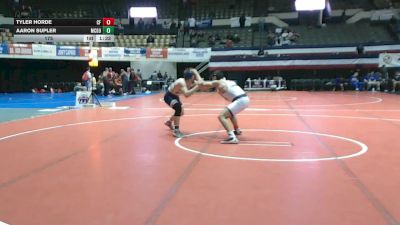 175 lbs Placement (16 Team) - Aaron Supler, McGuffey vs Tyler Horde, Colonial Forge