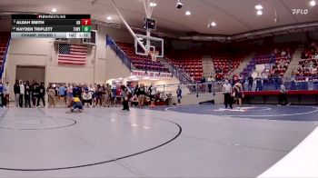 120 lbs Champ. Round 1 - Alijah Smith, Olive Branch vs Kayden Triplett, Tupelo