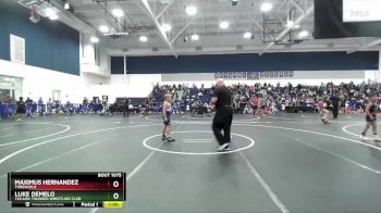 84 lbs Round 1 - Maximus Hernandez, Threshold vs Luke Demelo, Yucaipa Thunder Wrestling Club