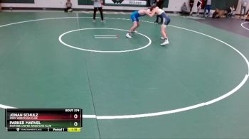 125 lbs Semifinal - Jonah Schulz, Cody Wrestling Club vs Parker Marvel, Eastside United Wrestling Club