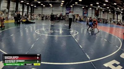 105 lbs Rd# 2 10:30am Friday - Easton Smith, Oklahoma Elite vs Dominique Herbert, Maryland GOLD