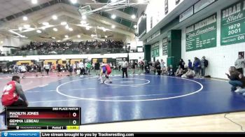 132 lbs 3rd Place Match - Madilyn Jones, Weiser vs Gemma LeBeau, Eagle