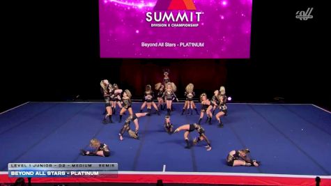 Beyond All Stars - PLAT1NUM [2026 L1 Junior - D2 - Medium Semis] 2026 The D2 Summit