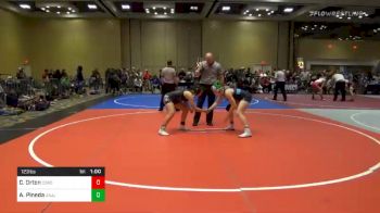 Match - Cora Orton, Coast Wrestling Academy vs Aalijah Pineda, AAJJ Wrestling