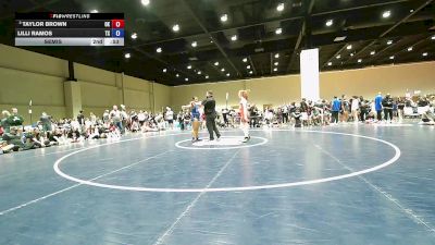 155 lbs Cons. Round 3 - Madalynn Fritschle, KS vs Jaylee Simmons, OK