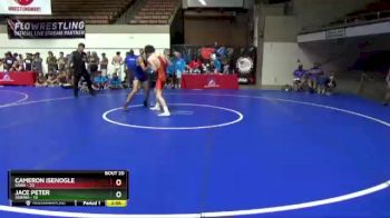 160 lbs Round 3 (16 Team) - Cameron Isenogle, SAWA vs Jace Peter, SDIKWA