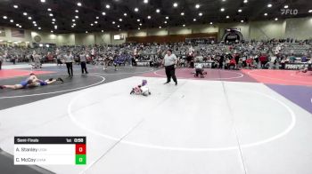 37 lbs Semifinal - Amelia Stanley, Legacy Elite vs Calvin McCoy, Charger WC