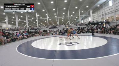 115 lbs Leila Witzerman, California Gold J vs Brenalen Fredriksen - Holm, Minnesota