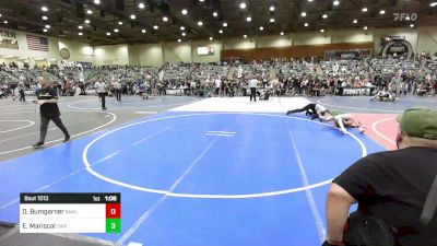 94 lbs Quarterfinal - Delaina Bumgarner, Small Town Grims vs Evelyn Mariscal, Swamp Monsters WC