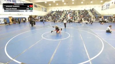 132 lbs Quarterfinal - Dallas Rojas, Villa Park High School vs Edward Ramirez, Rancho Mirage