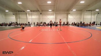 126 lbs Rr Rnd 1 - Brenley Thompson, Perry Girls Wrestling Club vs Abby Tabor, Sand Springs JH Girls