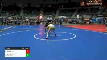 115 lbs Final - Elena Ivaldi, USA Gold vs Aireaana Gavere, Pinnacle WC