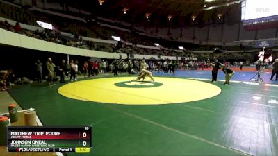 National 6-8 185+ Cons. Semi - Matthew `trip` Poore, Jolliff Middle vs Johnson Oneal, Raider Nation Wrestling Club