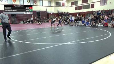 JV-9 lbs Quarterfinal - Paige Eastman, Benton Community vs Kali Poe, Solon