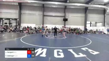 73 kg Quarterfinal - Jack Sargent, Spartan Combat vs Tim Eddinger, Alchemy