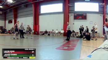 138 lbs Placement (16 Team) - Eli Loshe, South Adams vs Dillan Engel, Milan