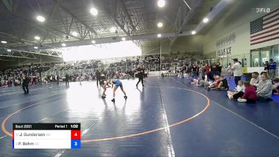 120 lbs Cons. Round 2 - Jessie Gundersen, Southwest Wolverines vs Paige Behm, East Idaho Elite