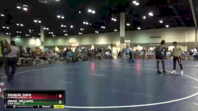 182 lbs Round 5 (6 Team) - Zahquel Davis, LG Braves Garrnet vs Israel Williams, Goon Squad