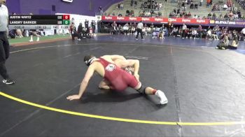 184 lbs Semis & 3rd Wb (16 Team) - Landry Barker, Loras vs Justin Wirtz, Coe