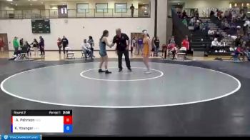 122 lbs Round 2 - Alexis Pehrson, Nebraska vs Kailyn Younger, Kansas