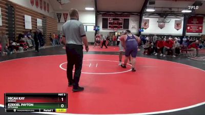 285 lbs Cons. Semi - Micah Kay, Keokuk vs Ezekiel Payton, Ottumwa