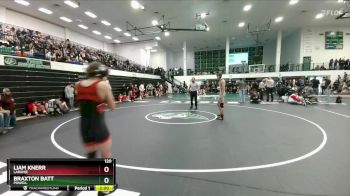 120 lbs Champ. Round 2 - Braxton Batt, Powell vs Liam Knerr, Laramie