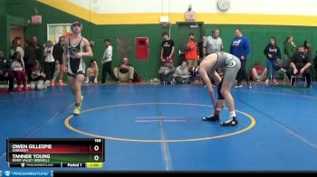 150 lbs Cons. Round 3 - Tanner Young, RIVER VALLEY (Bidwell) vs Owen Gillespie, SANDUSKY