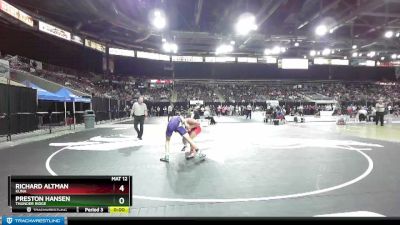 138 lbs Champ. Round 1 - Hector Rodriguez, Nampa vs Riley Martin, Baker/Powder Valley