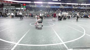 60 lbs Quarterfinal - Creed Long, Powerhouse WC vs Clayton Aleksick, King Select Wr Ac