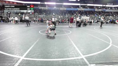 60 lbs Quarterfinal - Creed Long, Powerhouse WC vs Clayton Aleksick, King Select Wr Ac