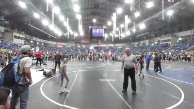 70 lbs Rr Rnd 1 - Leonardo Freeman, Wrecking Crew vs Xzaviar DeLeon, Takedown Elite