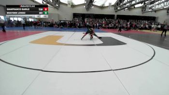 125-J lbs Consi Of 8 #1 - Gianfranco Barile, Team 209 vs Brayden Longo, Green Machine