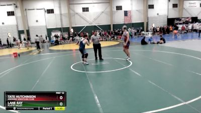 190 lbs Quarterfinal - Lane Ray, Platte Valley vs Tate Hutchinson, Andover Wrestling Club