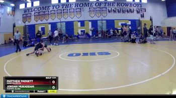 106 Gold Round 5 - Matthew Padgett, Miami Palmetto vs Jordan Mukaddam, Fleming Island