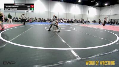 72 lbs 7th Place - Luke Mcelhenny, Best Trained 12U vs Ryatt Cavazos, Jokers 12U