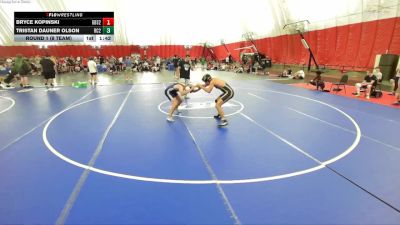 165 lbs Round 1 (8 Team) - Bryce Kopinski, Glenbrook South B vs Tristan Dauner Olson, Rochester Century B