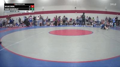 96 lbs Round 3 - Kane Bomenblit, Legacy Elite Wrestling Club vs Rylee Diehl, Carolina Reapers