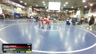 190 lbs Champ. Round 1 - Ethan Caudillo, Buchanan vs Devlin Weaver, Huntington Beach